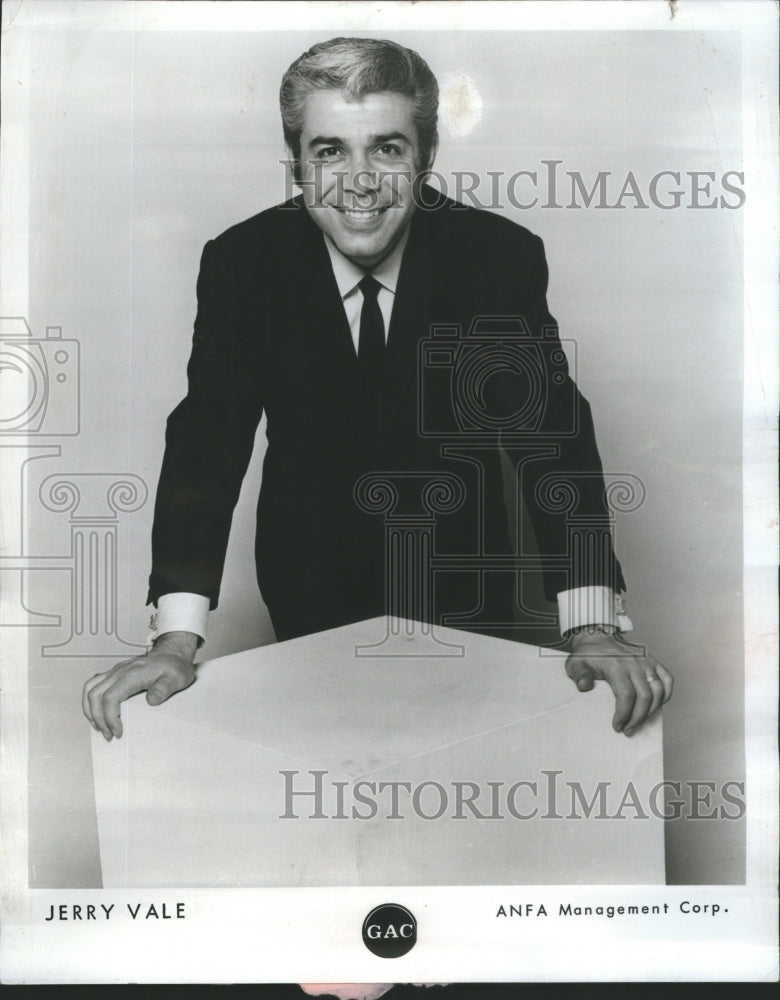 1979 Press Photo Jerry Vale.