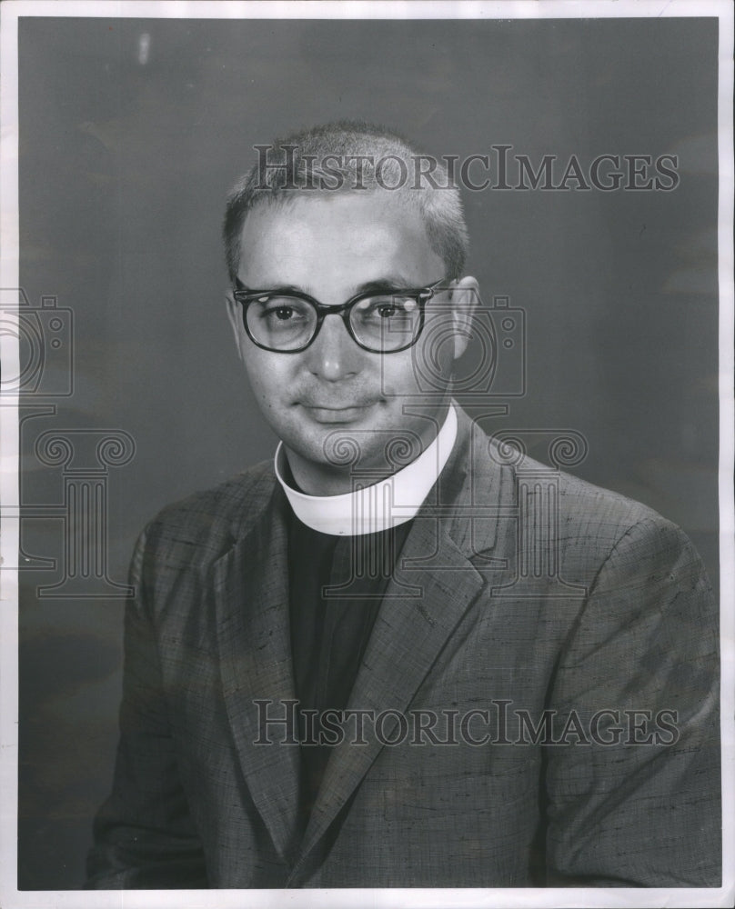 1961 Press Photo St. Phillips Lutheron Church Pastor