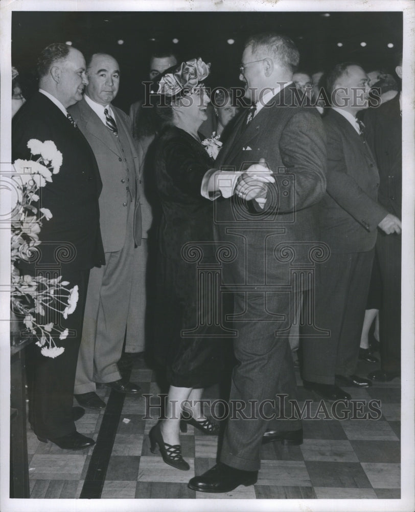 1948 Press Photo Eugene I Van Antwerp Detroit Mayor