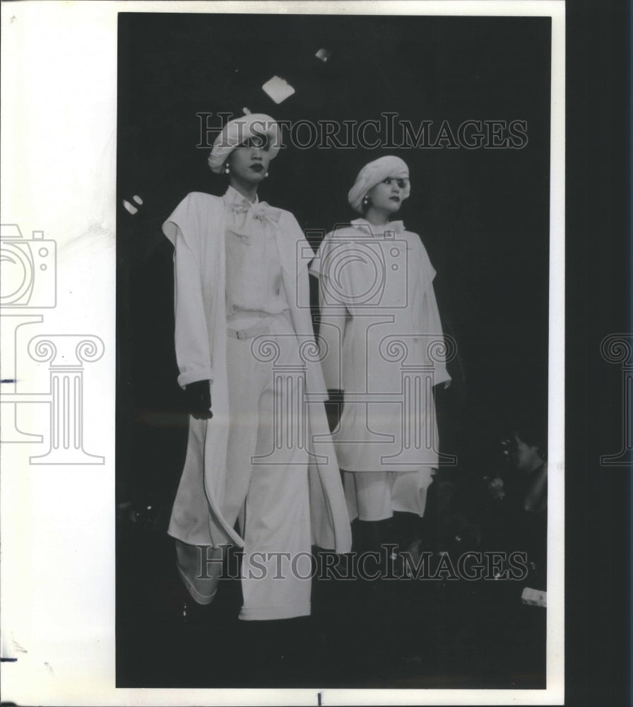 1983 Press Photo Rykiel Fashion Women Paris