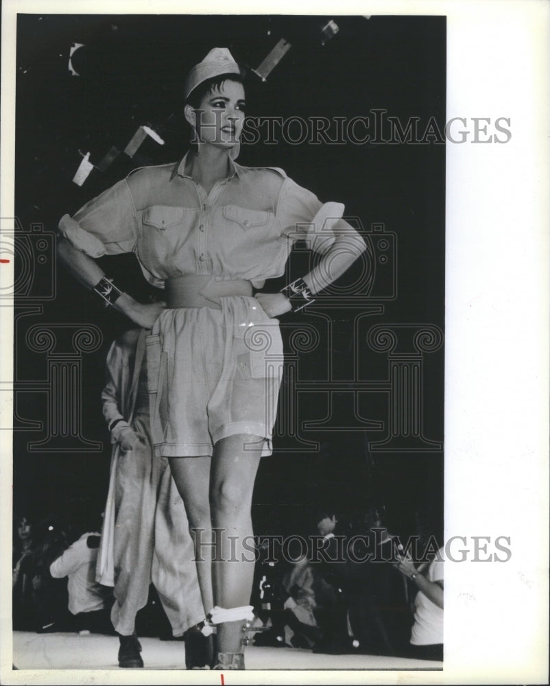 1983 Press Photo Chantal Thomass Fashion Designer