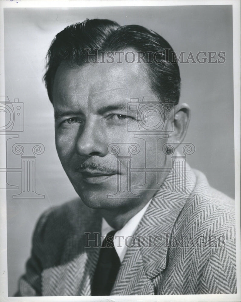 1953 Press Photo Russell Thompson Actor