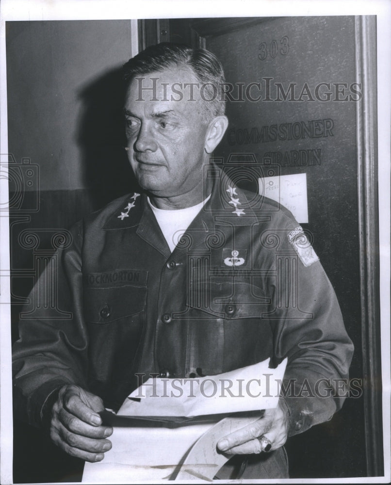 1967 Press Photo John L. Throckmorton US Military