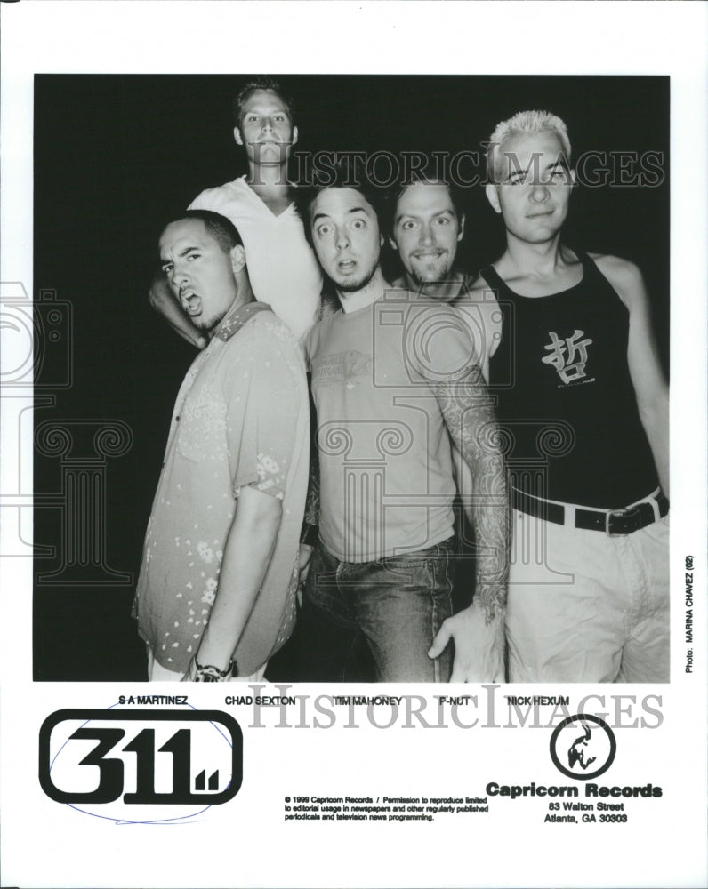 1999 Press Photo SA Martinez Chad Sexton Tim Mahoney