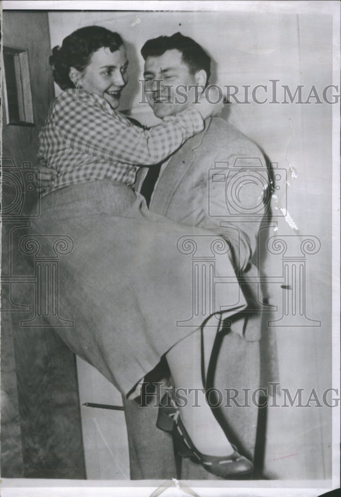 1955 Press Photo Jack Thornton