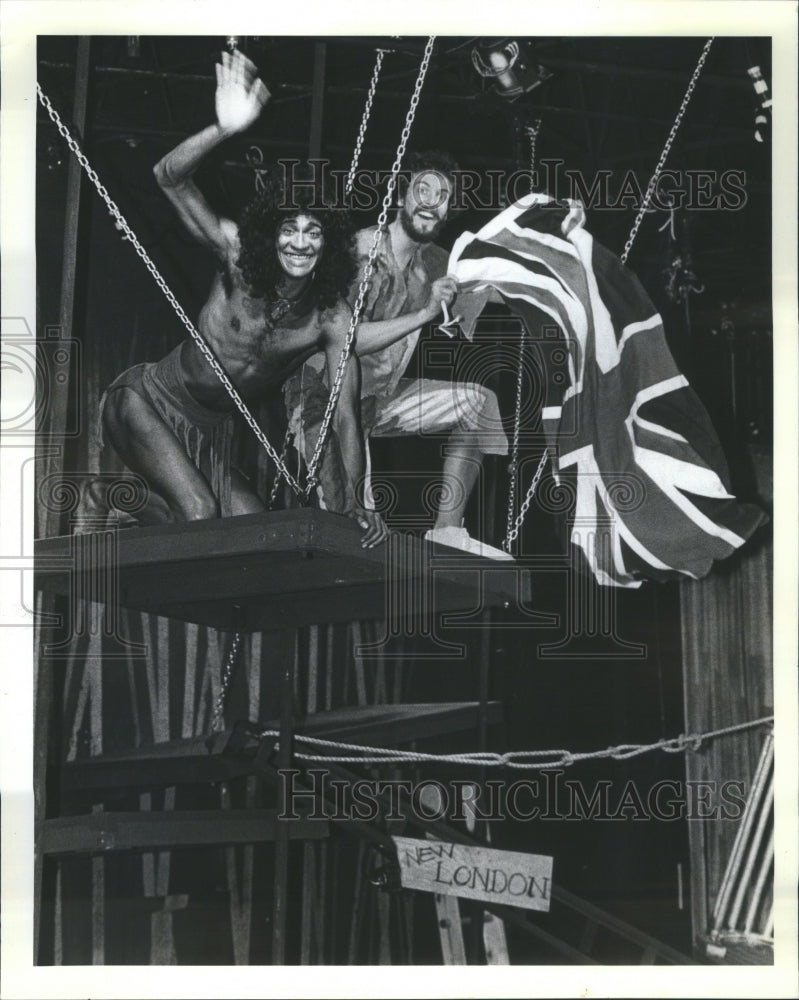 1981 Press Photo THE KING OF NEW LONDON MUSICAL