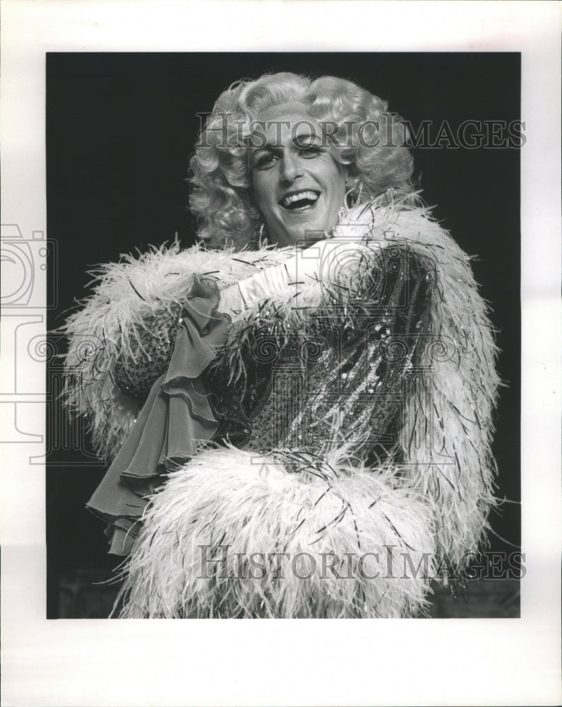 1994 Press Photo Larry Yando La Cage Aux Folles Fim