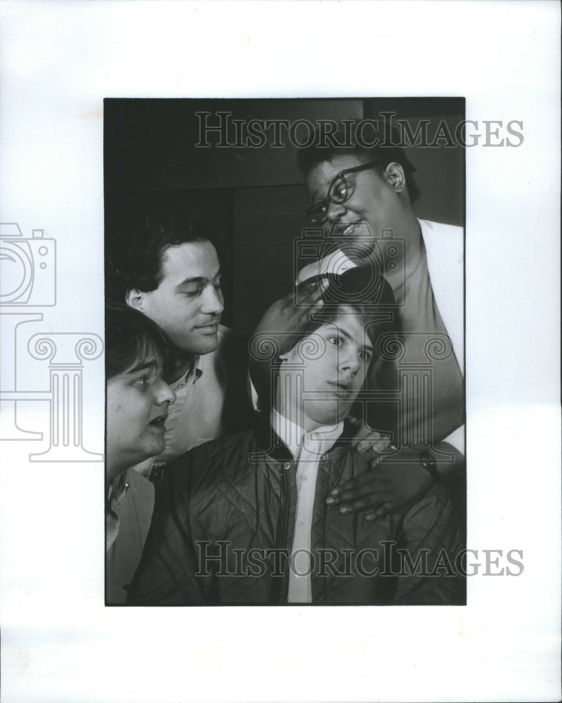 1986 Press Photo Living Like Normal People players act