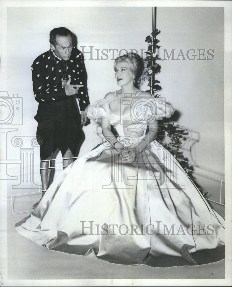 1963 Press Photo &quot;The King &amp; I&quot; Jose Duval Jane Morga