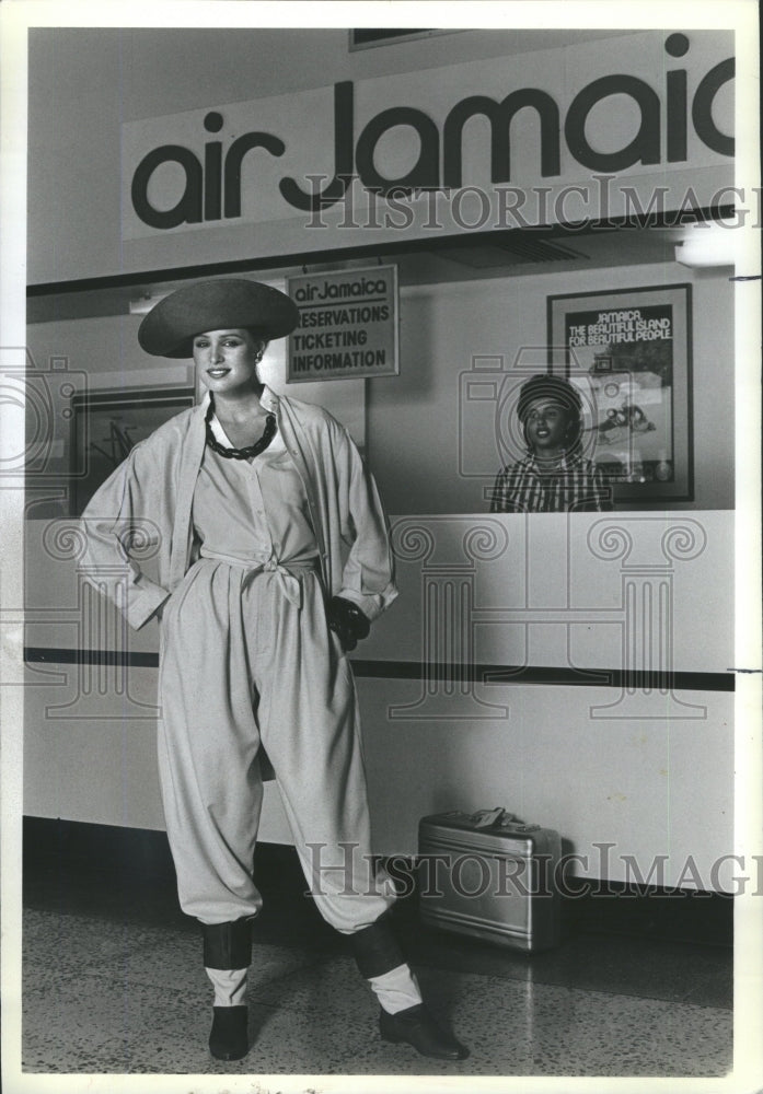 1982 Press Photo Calvin Klein Designs