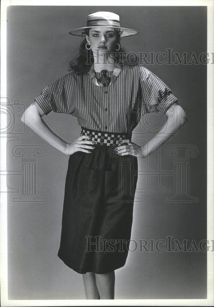 1982 Press Photo Great Fashion Under $100