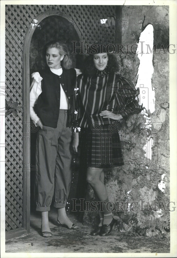 1982 Press Photo Designer&#39;s Fashion for Women