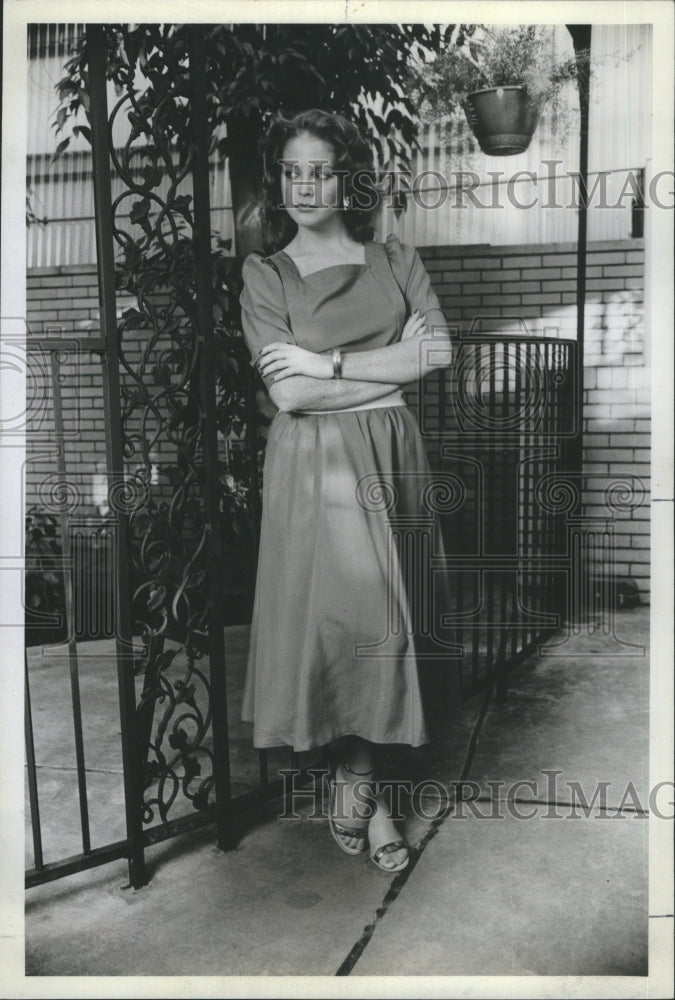 1982 Press Photo Resort Wear Fashion