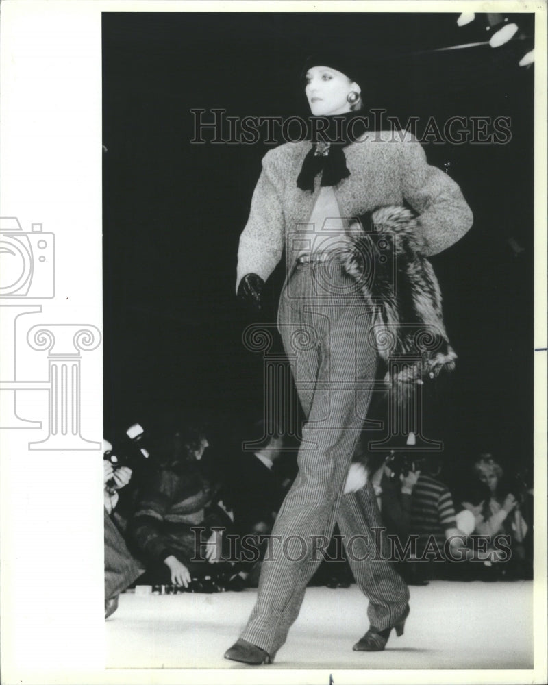 1984 Press Photo Emanuel Ungaro Women&#39;s Fasion