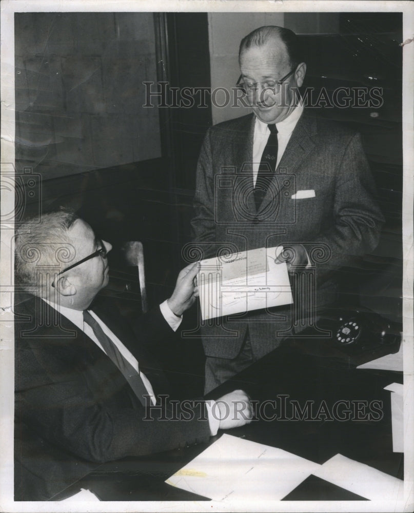 1958 George E. Van Sportswriters Press Photo