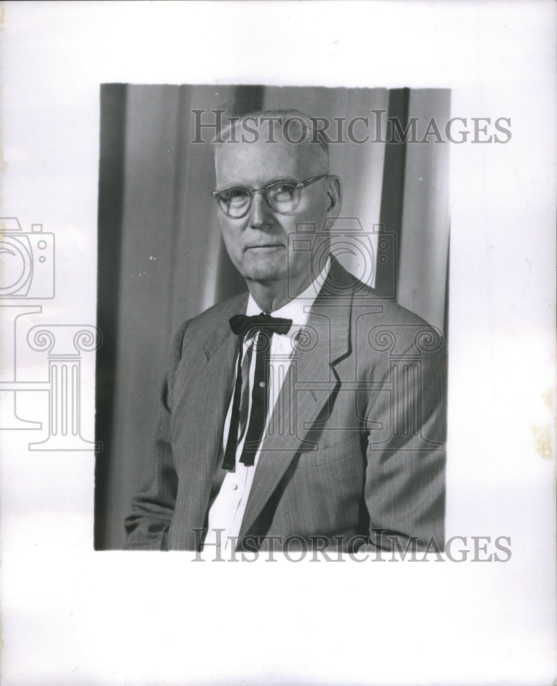 1958 Press Photo Charles Vance Millar Sense HumorLawyer