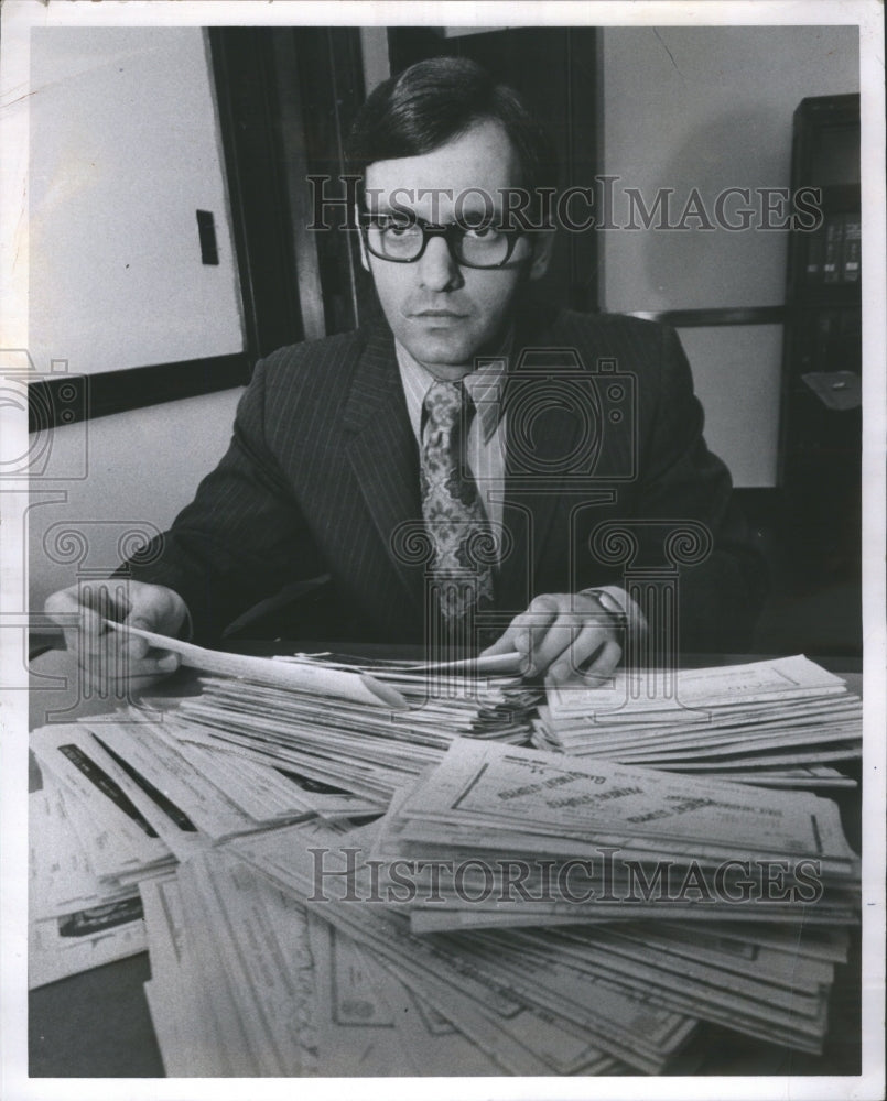 1970 Press Photo Van Dam- U.S. attorney