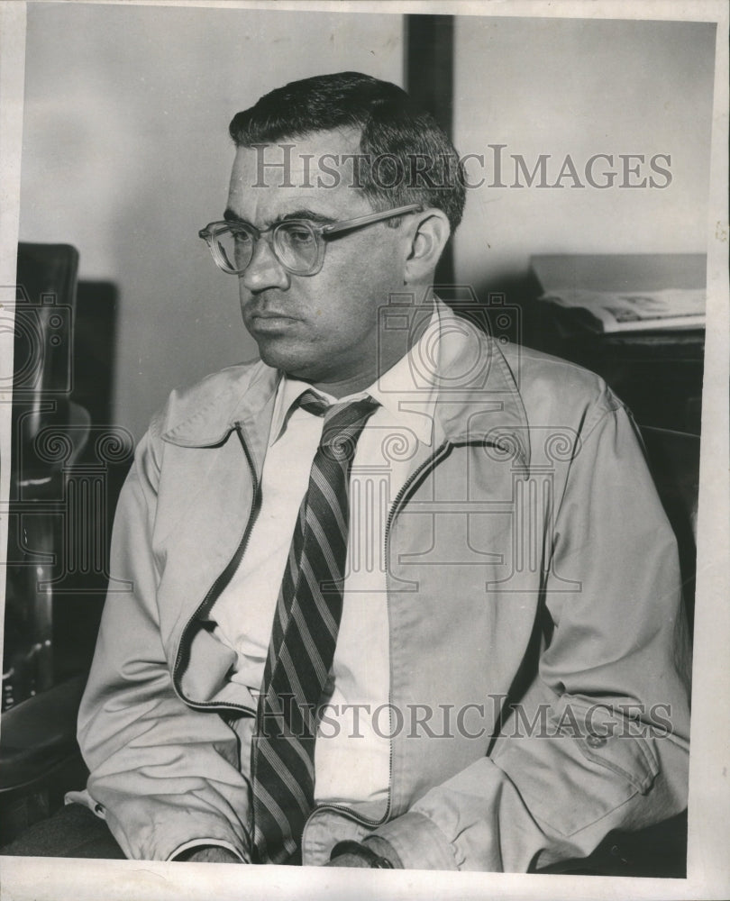 1958 Press Photo RICHARD A VALPEY NORTH VILLE