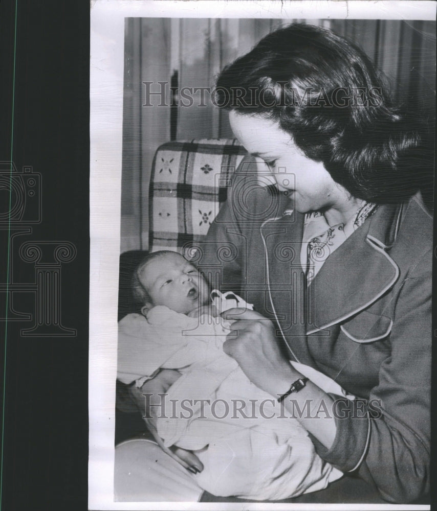 1950 Press Photo Alida Valli Mario Soldati Piccolo