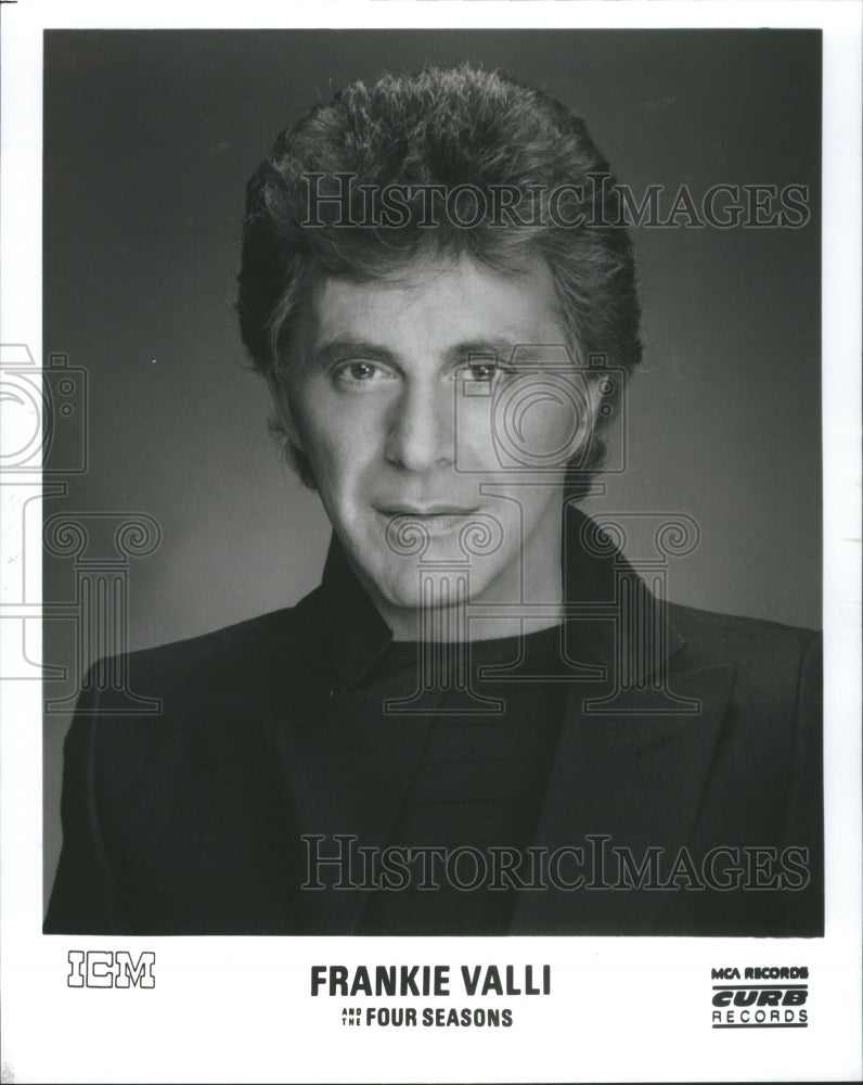 1993 Press Photo Frankie Valli Entertainer