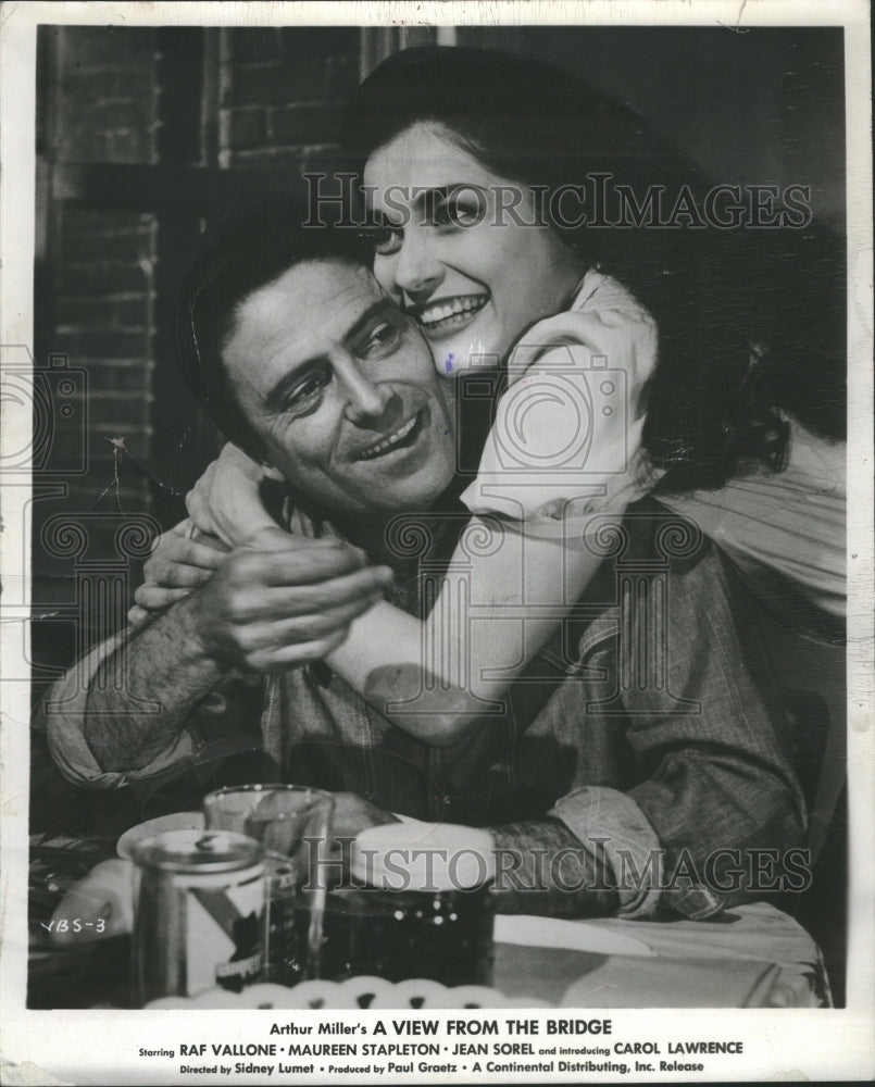 1964 Press Photo Raf Vallone Actor