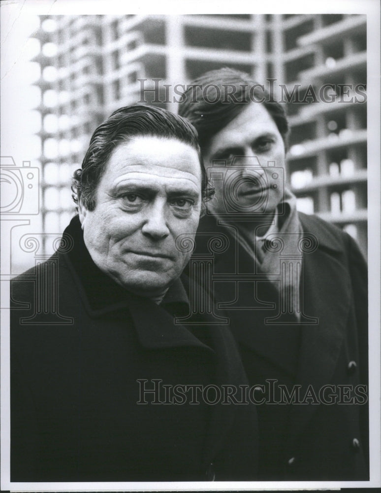 1973 Press Photo Raffaele Raf Vallone Film Star Actor