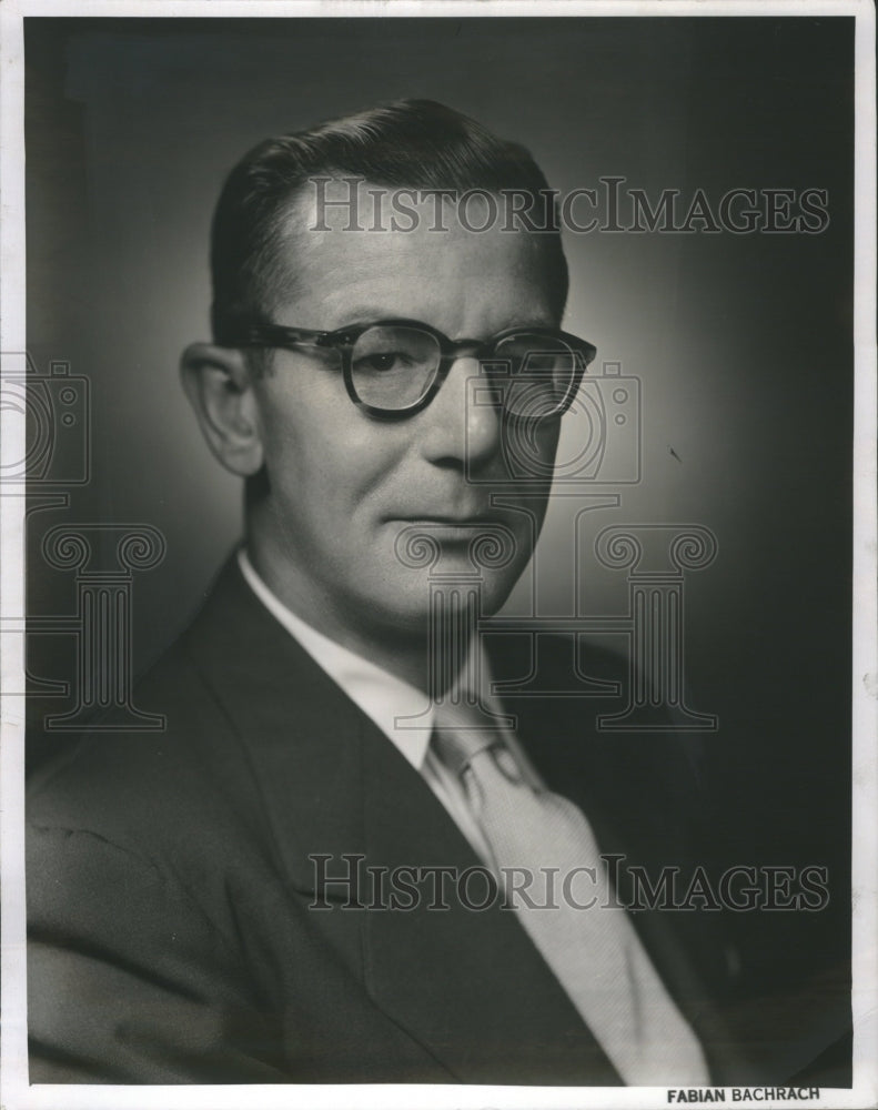 1956 Press Photo Valentine Catholic Church Latin word