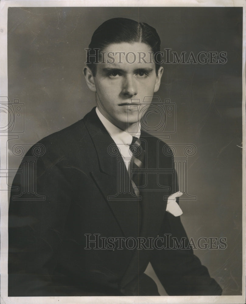 1941 Press Photo Valdivieso Universidad Graduated