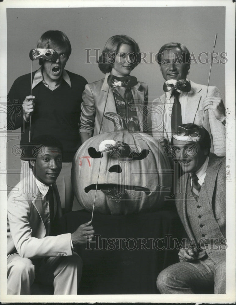 1980 Press Photo Byron Allen Skip Stephenson