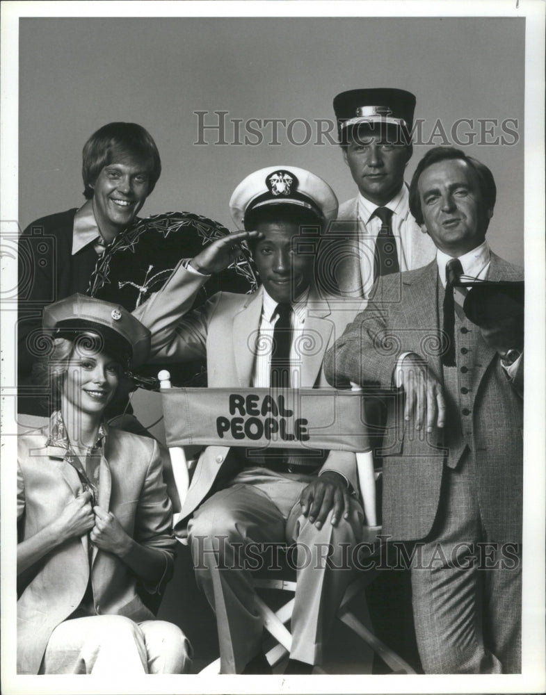 1980 Press Photo TV Program &quot;Real People&quot;