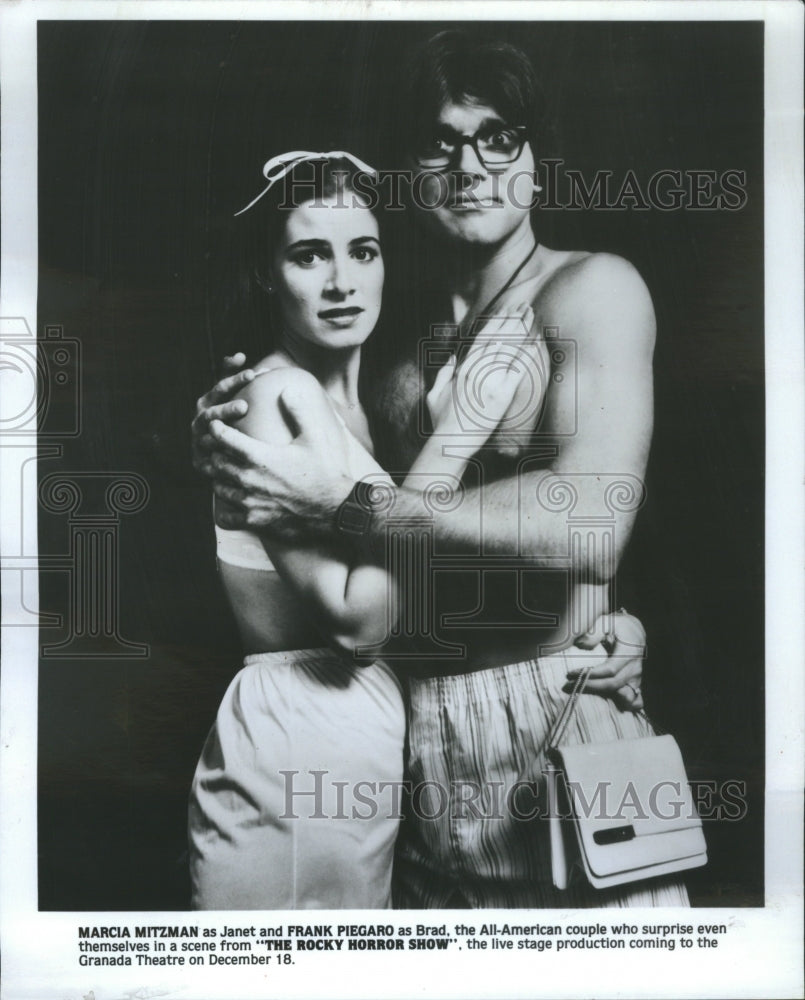 1980 Press Photo Marcia Mitzman Janet Frank Piegaro