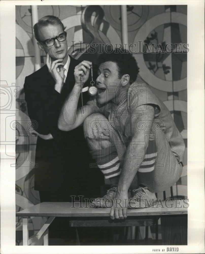 Press Photo Tom Williams Bob Dishy Gappy Medium Theater