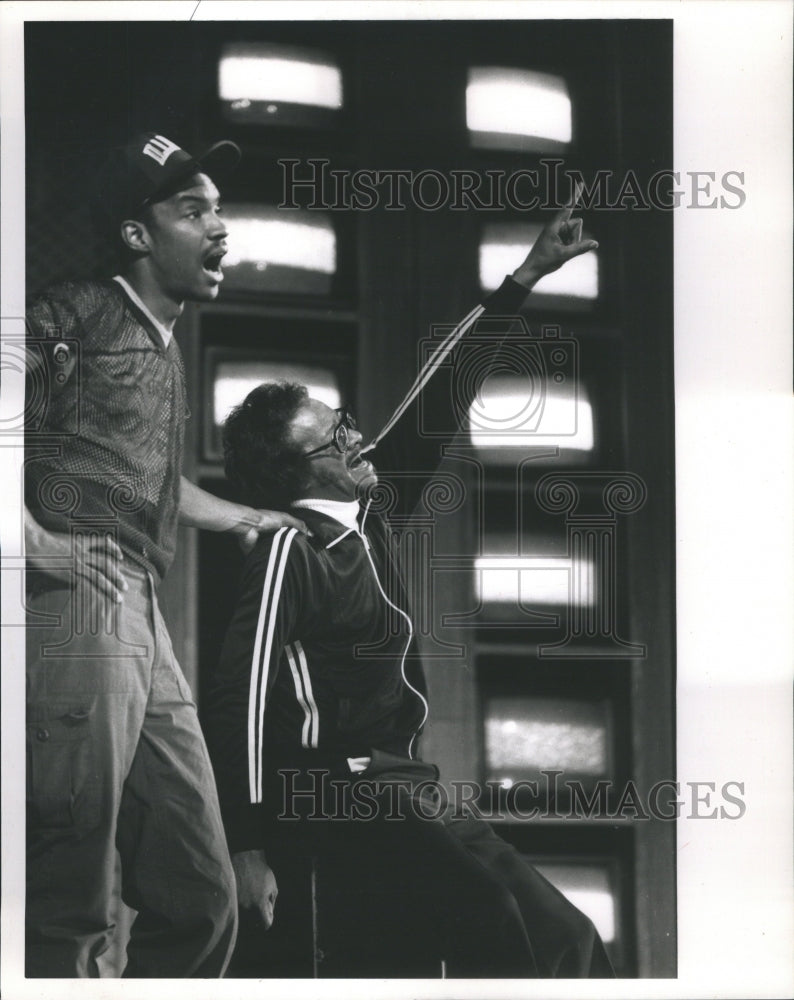 1989 Press Photo Cabrini-Green Theatre Musical Life