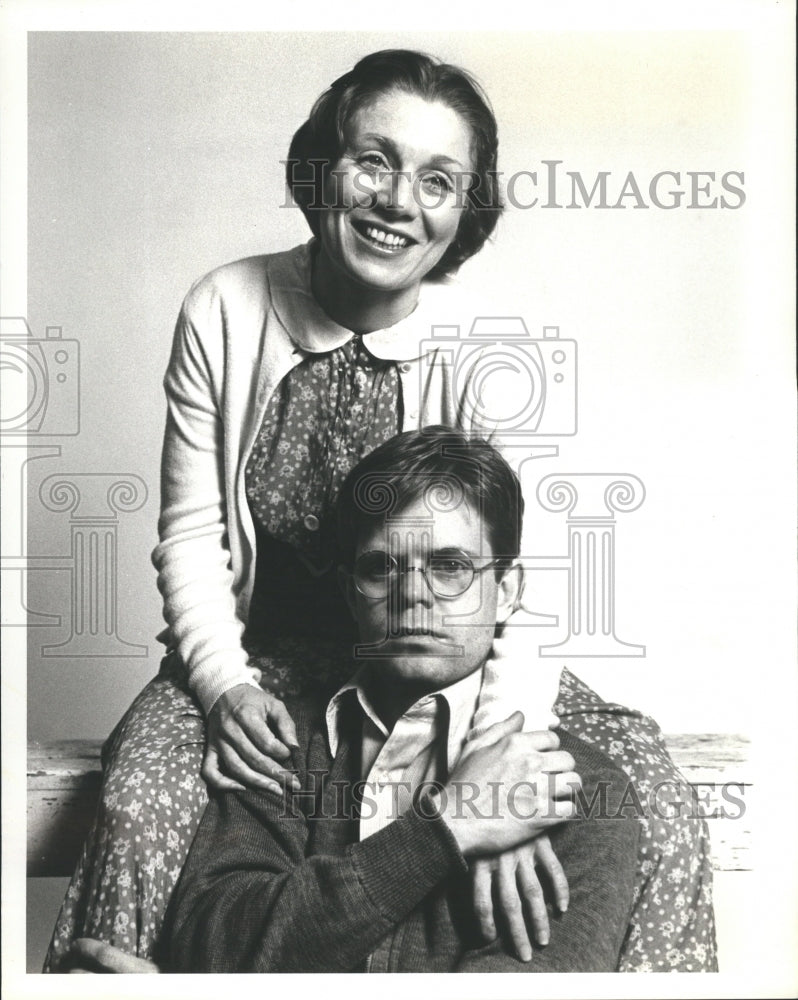 1977 Press Photo N.Halsted Premiere David Mamet Drama