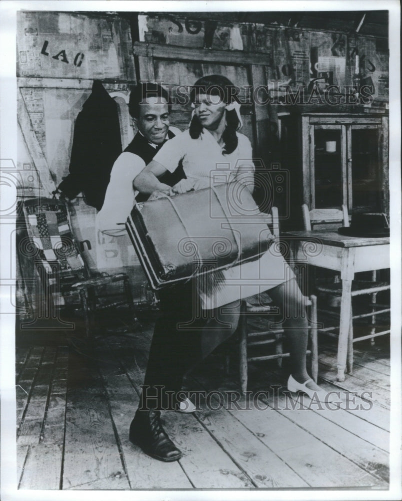 1972 Press Photo Actors Robert Guillaume and Patti Jo