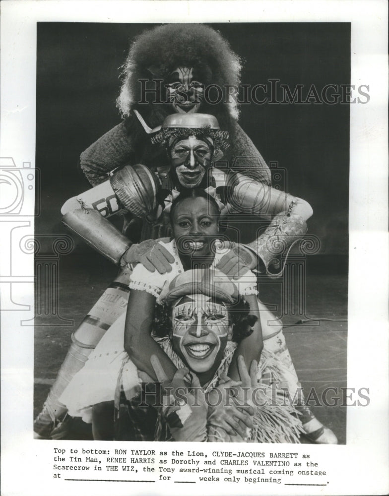 1979 Press Photo Ron Taylor Jaques Barrett Reene Harris