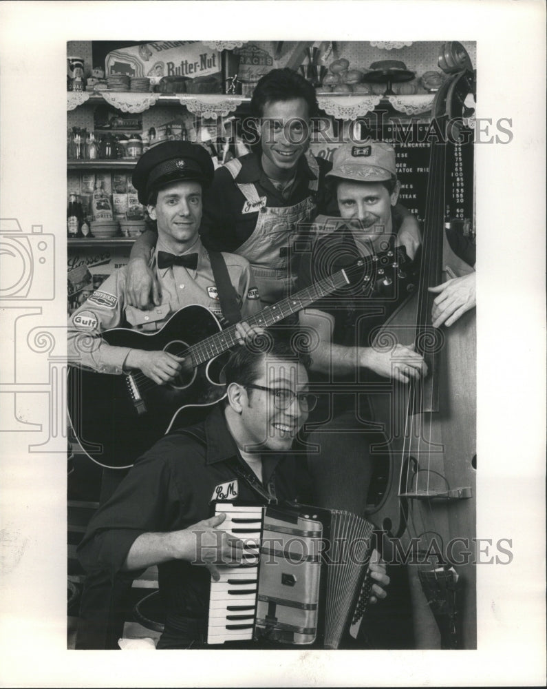 1990 Press Photo Malcolm Ruhl Jim Lauderdale Tom Mendel