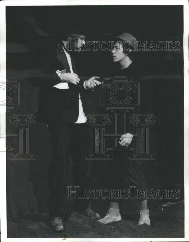 1967 Press Photo Waiting for Godot