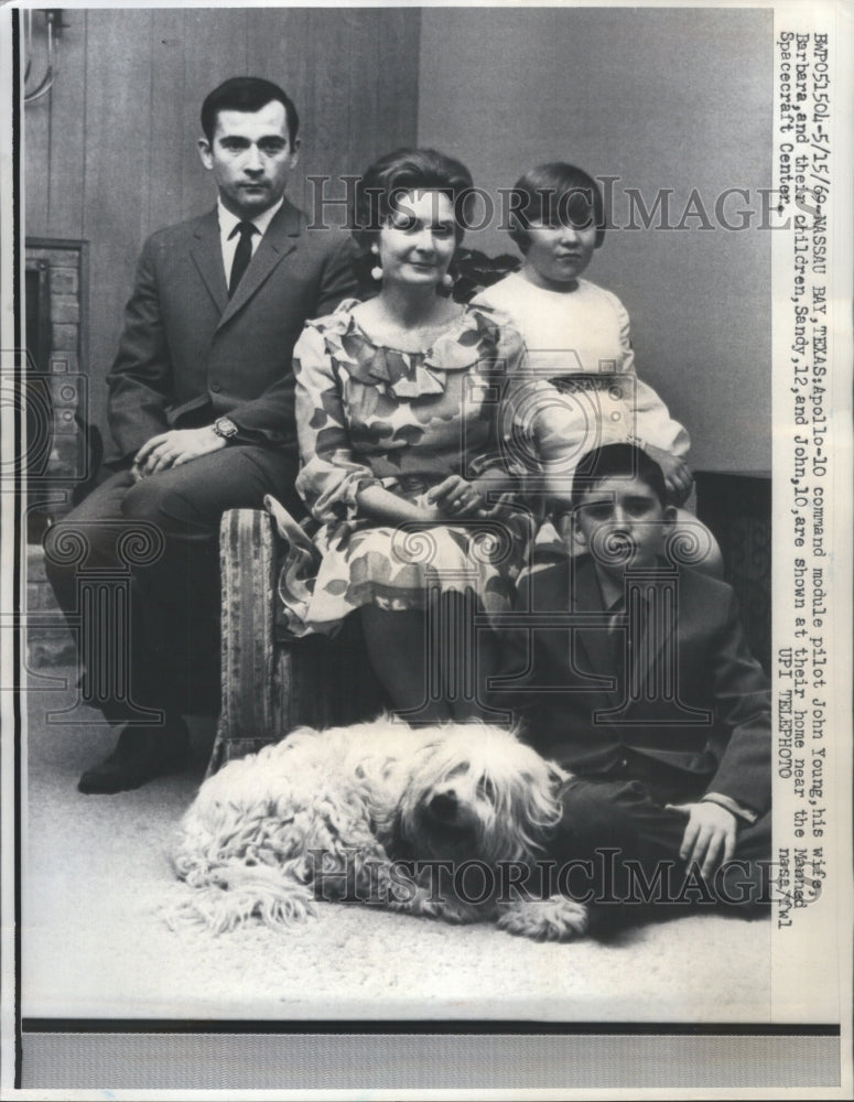 1969 Press Photo John Young