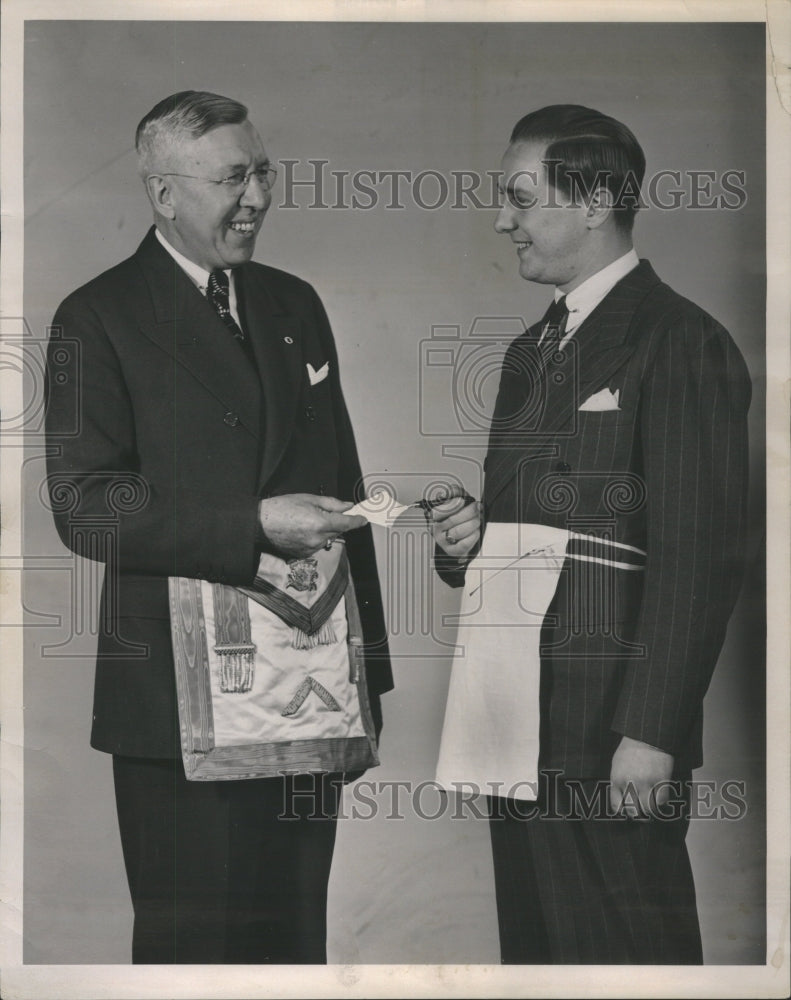 1940 Press Photo Judge Clyde I. Webster Jr.