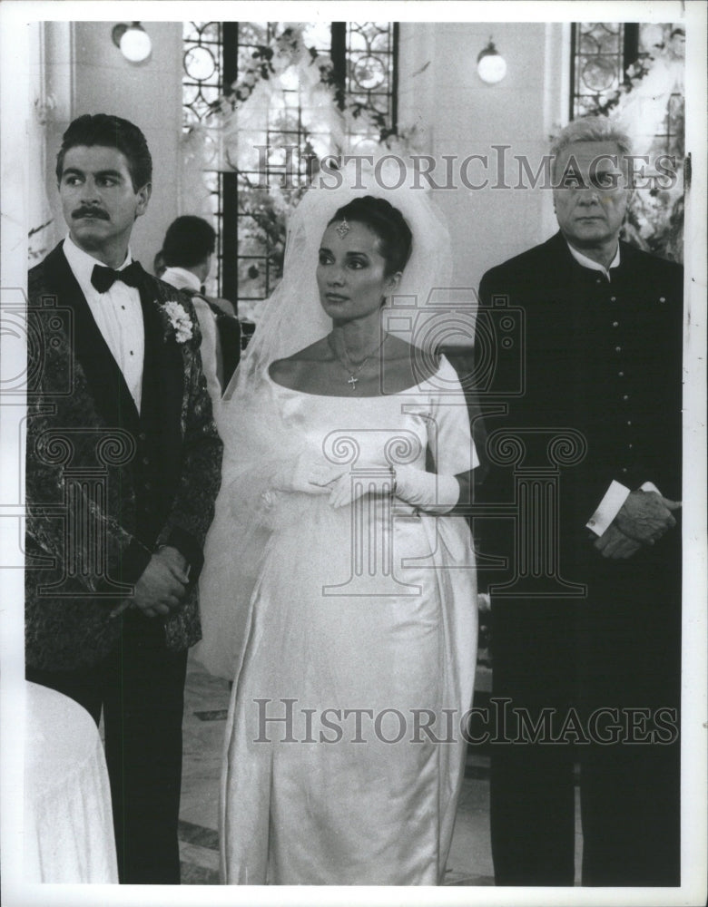 1996 Press Photo Sam Giancana Tony Curtis Chicago