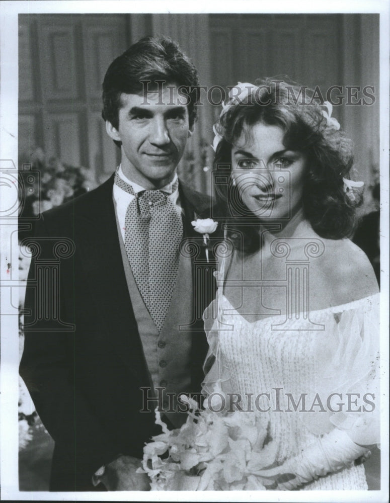 1984 Press Photo Micheal, Brynn Actress One Life to Liv