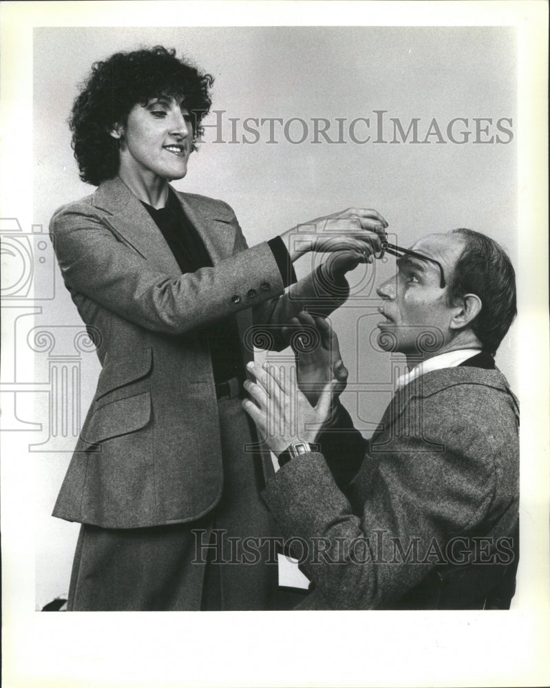 1979 Press Photo Mary Lou Rosat Tony Lincoln Gerald