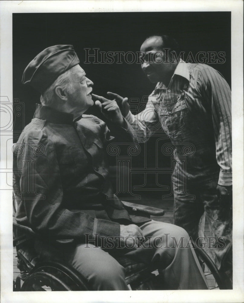 1979 Press Photo Plays &quot;The Last Meeting Knights White