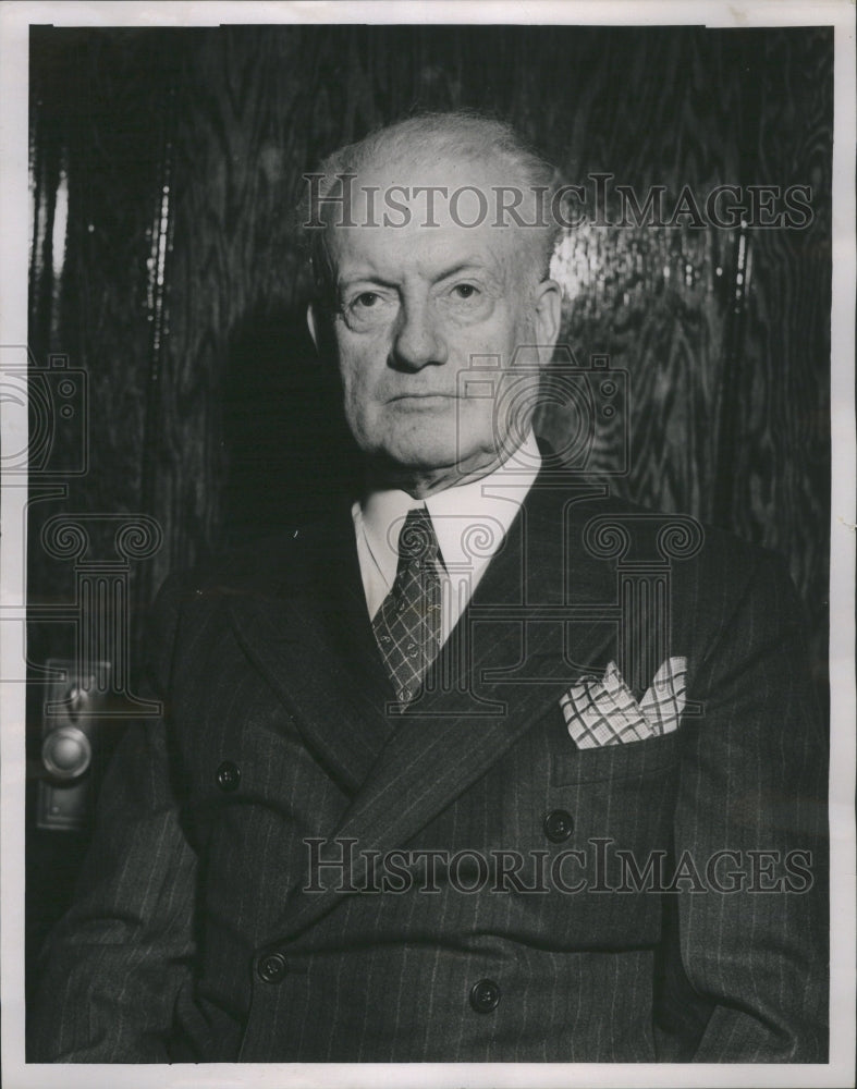 1936 Press Photo Richard Stack Candidate for Auditor Ge