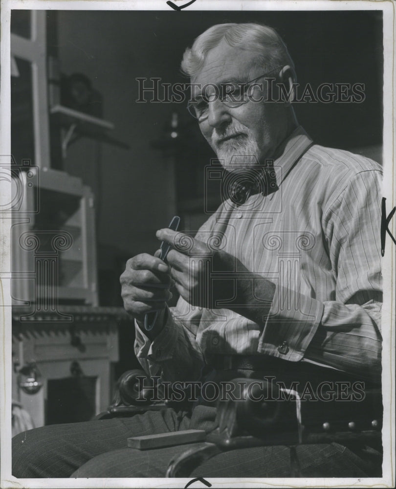 1941 Press Photo Mich Cities Abner Lee