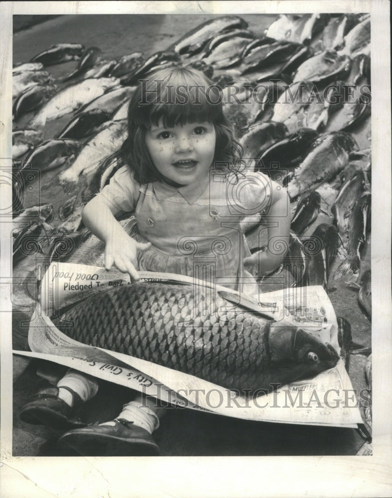 1950 Press Photo Karla Adkins N Ashland Daddy James