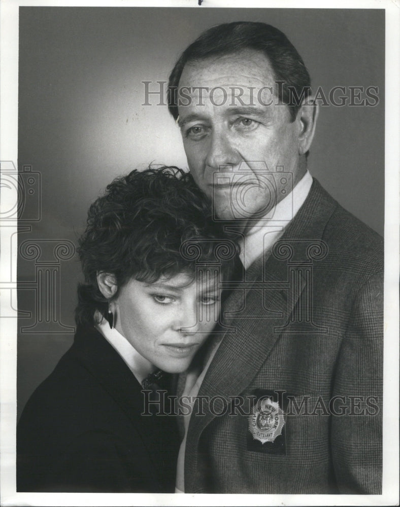 1988 Press Photo Internal Affairs Crenna Capshaw