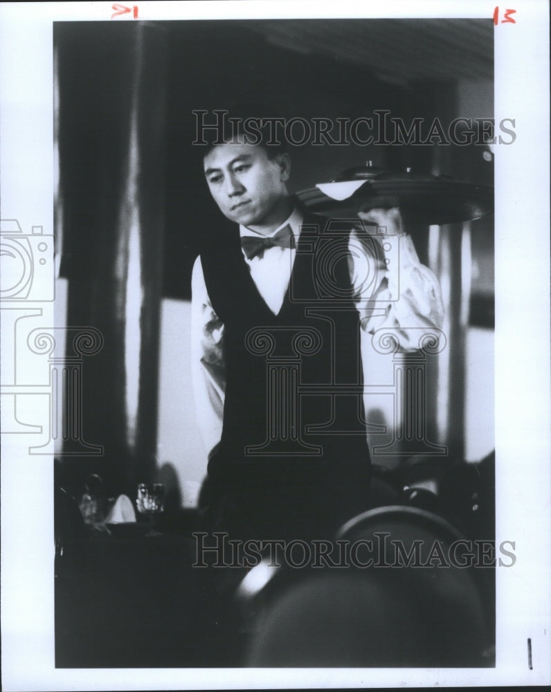 1994 Press Photo Actor Jeff Lau &quot;Combination Platter&quot;