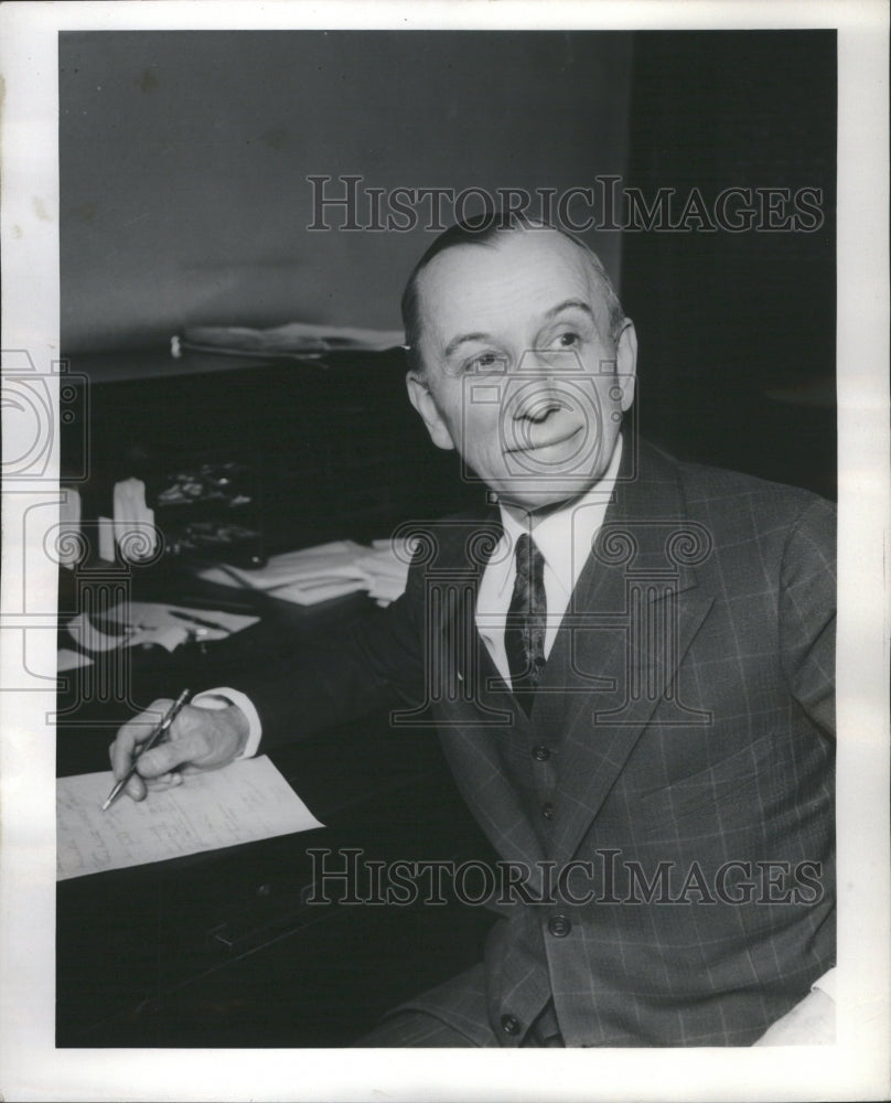 1936 Press Photo Fred A. Gies City Controller